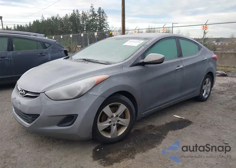 2011 Hyundai Elantra Gls (Ulsan Plant) from USA, damaged, VIN KMHDH4AEXBU147655